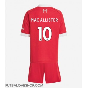 Dres Liverpool Alexis Mac Allister #10 Domáci pre deti 2025-26 Krátky Rukáv (+ trenírky)